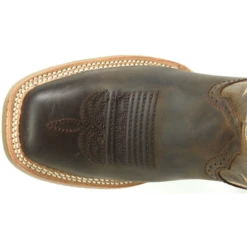 Double H Men's Orin 11" Square Toe Western Classic Boot- Brown- DH6014 -BootBase Sales Store DH6014 500xauto Top