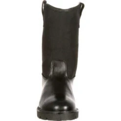 Rocky Men's Warden Pull-On Wellington Duty Boot - Black - FQ0006300 -BootBase Sales Store FQ0006300 5