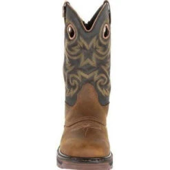 Georgia Men's Carbo-Tec LT 11" Pull-On WP Western Boot -Brown- GB00266 -BootBase Sales Store GB00266 4