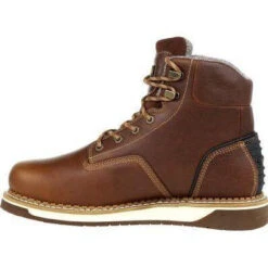 Georgia Men's AMP LT Wedge Steel Toe WPWork Boot - Brown - GB00351 -BootBase Sales Store GB00351 6