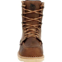 Georgia Men's Wedge 8" WP Soft Toe Slip Resist Work Boot -Brown- GB00532 -BootBase Sales Store GB00532 3 LARGE 5a9fdeaf a040 43bc 8a19 c62a2270a846