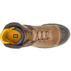 CAT Men's Excavator Superlite WP Soft Toe Work Boot - Beige - P51052 -BootBase Sales Store P51052 6