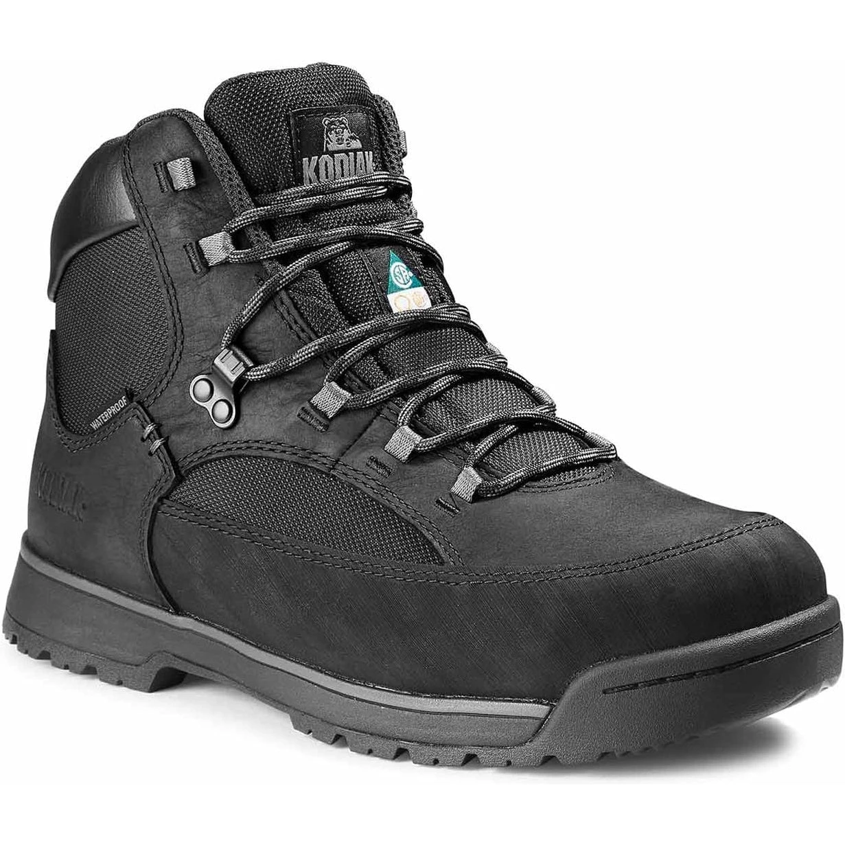 Kodiak Men's Greb Classic Steel Toe WP Hiker Safety Work Boot -Black- 834XBK 3 Kodiak Men's Greb Classic Steel Toe WP Hiker Safety Work Boot -Black- 834XBK