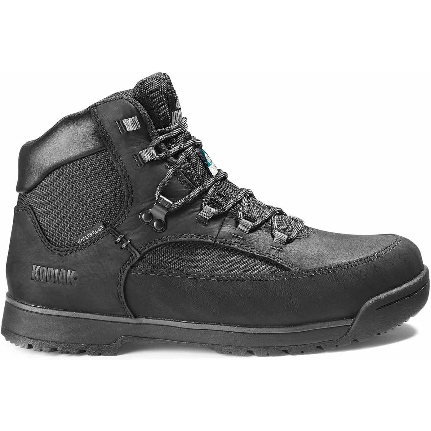 Kodiak Men's Greb Classic Steel Toe WP Hiker Safety Work Boot -Black- 834XBK 4 Kodiak Men's Greb Classic Steel Toe WP Hiker Safety Work Boot -Black- 834XBK - Image 2