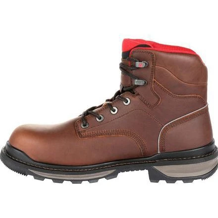 Rocky Men's Rams Horn 6" WP Work Boot - Brown - RKK0259 4 Rocky Men's Rams Horn 6" WP Work Boot - Brown - RKK0259 - Image 2