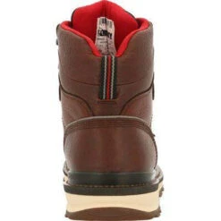 Rocky Men's Rams Horn 6" Waterproof Wedge Work Boot - Brown - RKK0321 -BootBase Sales Store RKK0321 4 LARGE b1e385c5 f393 44ac 9dff a6d3d05e29ad