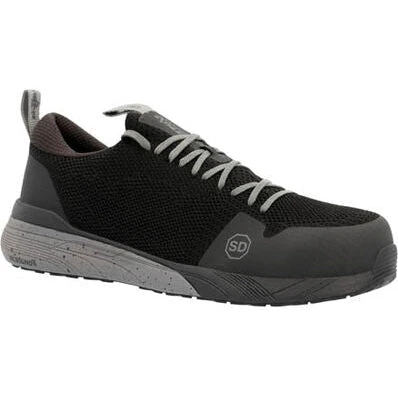 Rocky Men's Industrial Athletix 4" Comp Toe Work Shoe -Black Knit- RKK0384 3 Rocky Men's Industrial Athletix 4" Comp Toe Work Shoe -Black Knit- RKK0384