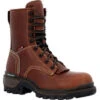 Rocky Men's Rams Horn 9" WP Logger Slip Resis Work Boot Brown RKK0395 -BootBase Sales Store RKK0395 LARGE 4a043924 4a13 42a6 9804 328a1fea68ec