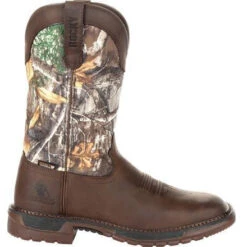 Rocky Men's Original Ride FLX 12" WP Western Boot - Camo - RKW0253 -BootBase Sales Store RKW0253 3