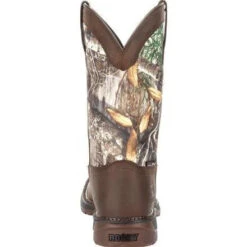 Rocky Men's Original Ride FLX 12" WP Western Boot - Camo - RKW0253 -BootBase Sales Store RKW0253 5