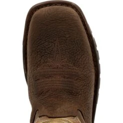 Rocky Men's Legacy 32 11" Square Toe WP Western Boot - Brown - RKW0355 -BootBase Sales Store RKW0355 birdseye