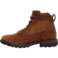 Rocky Men's Legacy 32 6" WP Slip Resist Western Lacer -Brown- RKW0382 -BootBase Sales Store RKW0382 5 LARGE 22f2cf46 0fa7 49d8 9d1e ef7b30a905db