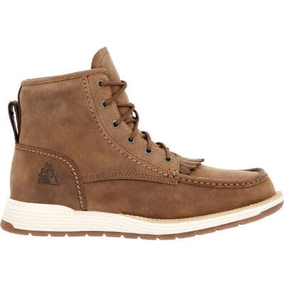 Rocky Men's Farmstead 6" Comp Toe Western Work Boot - Brown - RKW0398 4 Rocky Men's Farmstead 6" Comp Toe Western Work Boot - Brown - RKW0398 - Image 2