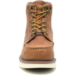 Wolverine Men's I-90 Durashock 6" Comp Toe WP Wedge Work Boot - Tan - W201097 -BootBase Sales Store WBSM W201097 040919 S20 090