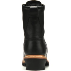 Carolina Men's Elm 8" Waterproof Logger Work Boot - Black - CA8823 -BootBase Sales Store carolina mens elm 8 waterproof logger work boot black ca8823 5
