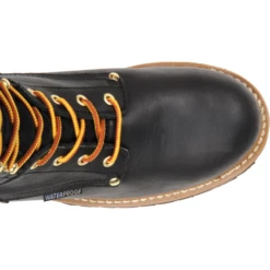Carolina Men's Elm 8" Waterproof Logger Work Boot - Black - CA8823 -BootBase Sales Store carolina mens elm 8 waterproof logger work boot black ca8823 6