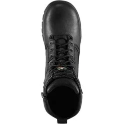 Danner Men's Lookout EMS 8" Side Zip Comp Toe WP Duty Boot Black 23826 -BootBase Sales Store danner mens lookout ems 8 side zip comp toe wp duty boot black 23826 4