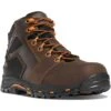 Danner Men's Vicious 4.5" Soft Toe WP Work Boot - Brown - 13858 -BootBase Sales Store danner mens vicious 45 soft toe wp work boot brown 13858