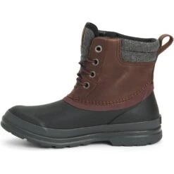 Muck Women's Originals Duck Lace Waterproof Duty Boot- Black- ODLW-900 -BootBase Sales Store odlw 900 brown black 2 2400x f5dc98e5 513c 4b37 ae94 87563f8fdfda