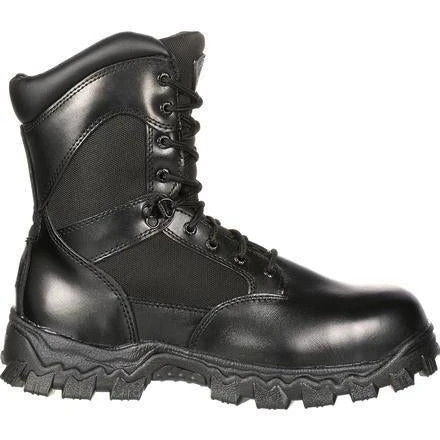 Rocky Men's Alphaforce 8" Zipper Comp Toe WP Duty Boot Black FQ0006173 4 Rocky Men's Alphaforce 8" Zipper Comp Toe WP Duty Boot Black FQ0006173 - Image 2