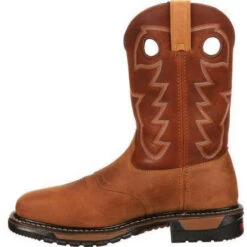 Rocky Men's Original Ride Steel Toe WP Western Boot- Brown- RKYW041 14 Rocky Men's Original Ride Steel Toe WP Western Boot- Brown- RKYW041 -BootBase Sales Store rocky mens original ride steel toe wp western boot brown rkyw041 5