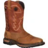 Rocky Men's Original Ride Waterproof Western Boot - Brown - RKYW039 -BootBase Sales Store rocky mens original ride waterproof western boot brown rkyw039