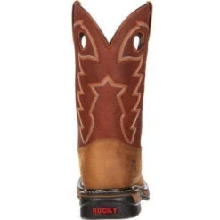 Rocky Men's Original Ride Waterproof Western Boot - Brown - RKYW039 -BootBase Sales Store rocky mens original ride waterproof western boot brown rkyw039 3