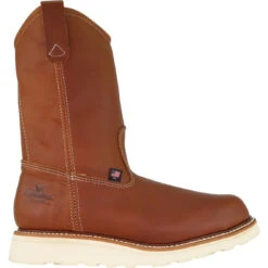 Thorogood Men's USA Made Amer Heritage Stl Toe Wel Wedge Work Boot 804-4205 -BootBase Sales Store thorogood mens usa made amer heritage stl toe wel work boot 804 4205 thorogood 2